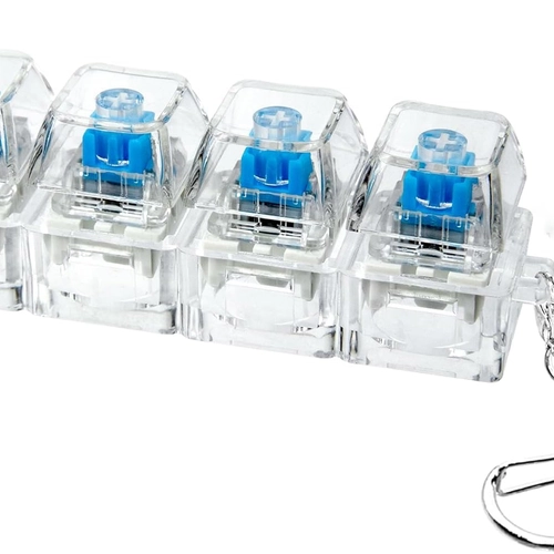 Mechanical Keyboard Switch Fidget Toy with Keychain