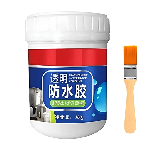 Waterproof Transparent Glue with Brush | Anti-Leakage Agent Coating