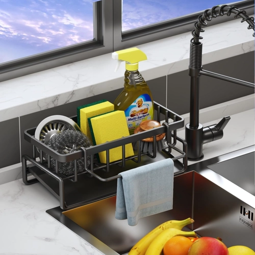 Metal Sink Draining Rack