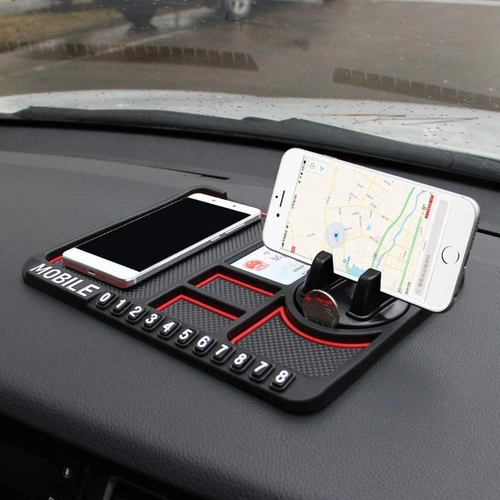 Non-Slip Sticky Rubber Pad for Car Accessories, Smartphone, GPS, Coins & Mobile Number Plate