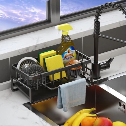 Metal Sink Draining Rack