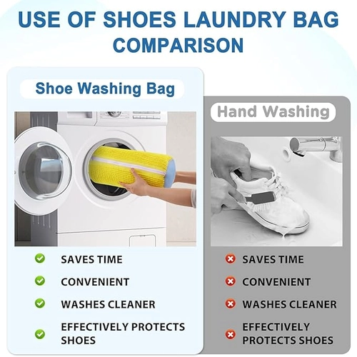 Shoe Washing Machine Bag